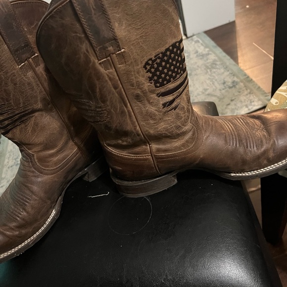 Ariat  Circuit Patriot Western Men`s Boot Size 11- Weathered brown (10029699) - Picture 2 of 15